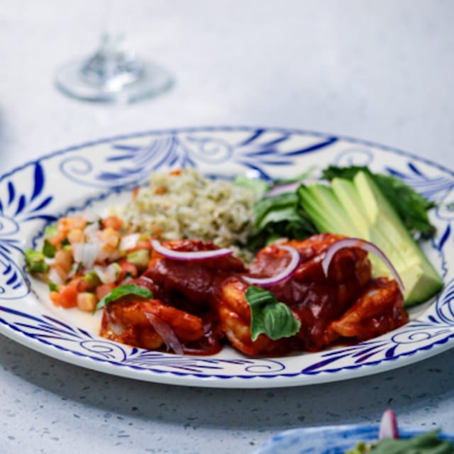 Camarones Platter.