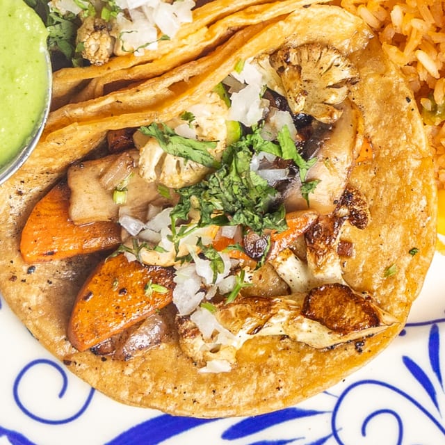 Vegetable Taco.